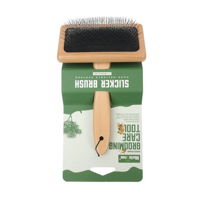 Carbonized Bamboo Pet Grooming Comb