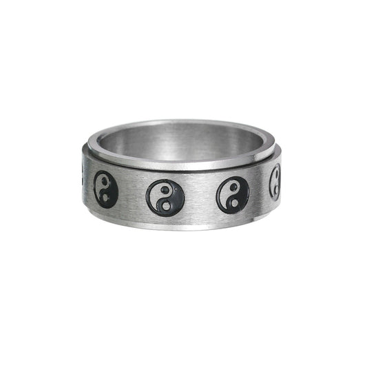 Anillo Giratorio de Acero Inoxidable para Descompresión tipo Gossip para Todos