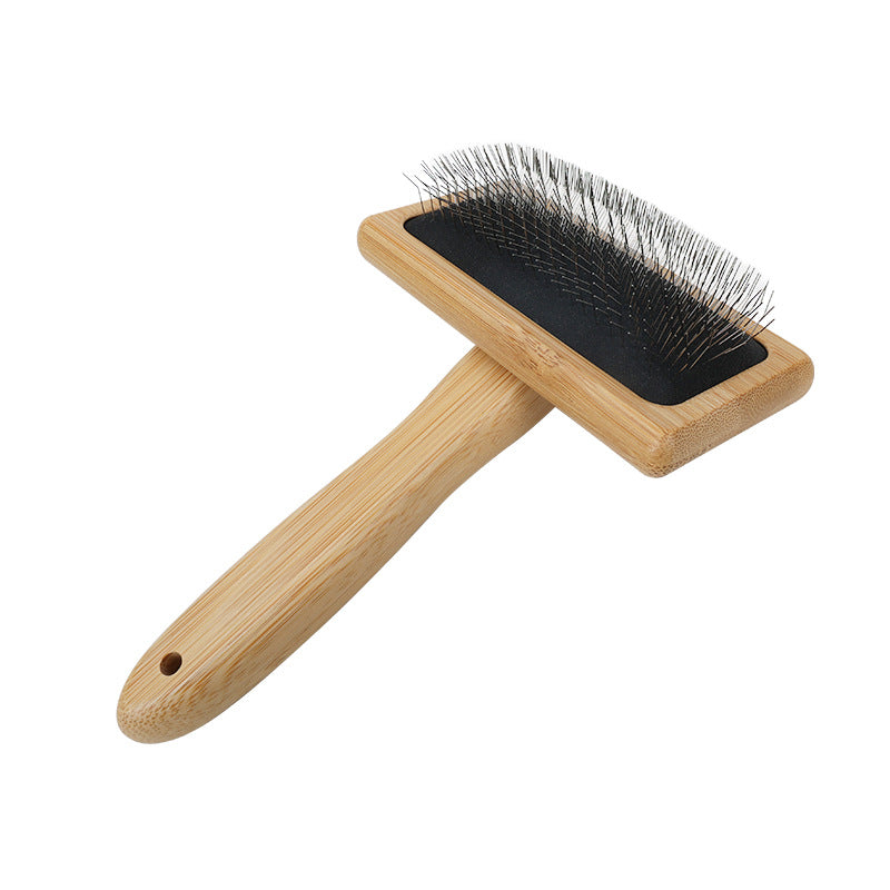 Carbonized Bamboo Pet Grooming Comb