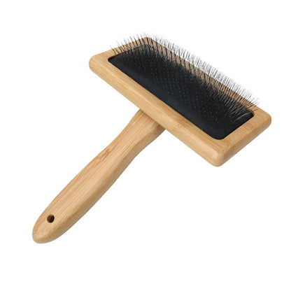 Carbonized Bamboo Pet Grooming Comb