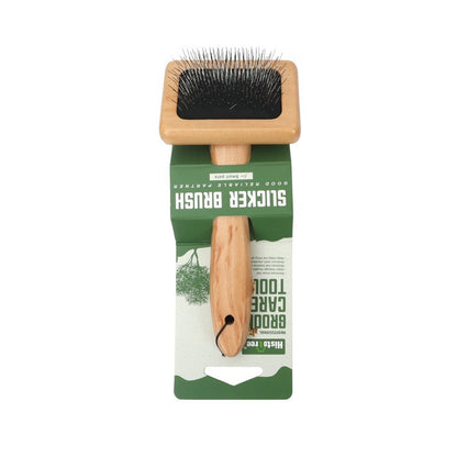 Carbonized Bamboo Pet Grooming Comb