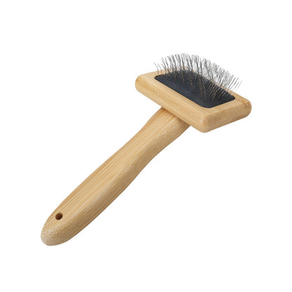 Carbonized Bamboo Pet Grooming Comb